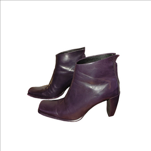 Enzo Angiolini Leather Boots Size 7.5M